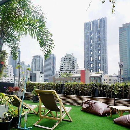 Hash Apartment With Unique Chill Design At Silom Soi 3 Bangkok Zewnętrze zdjęcie